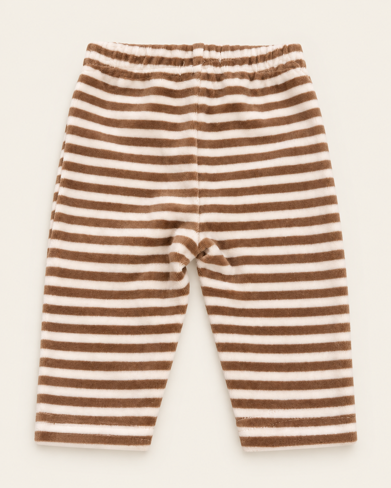 Completo maglia con orsetto e pantalone a righe - immagine 8