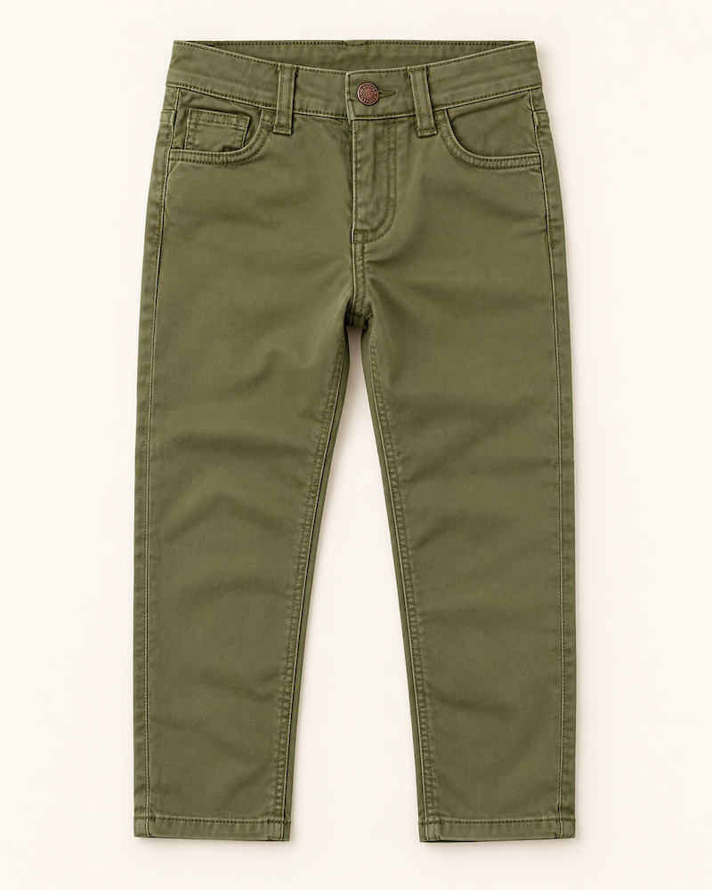 Pantalone Guess bambino verde oliva
