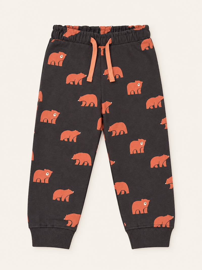 Pantaloni jogger con orsetti