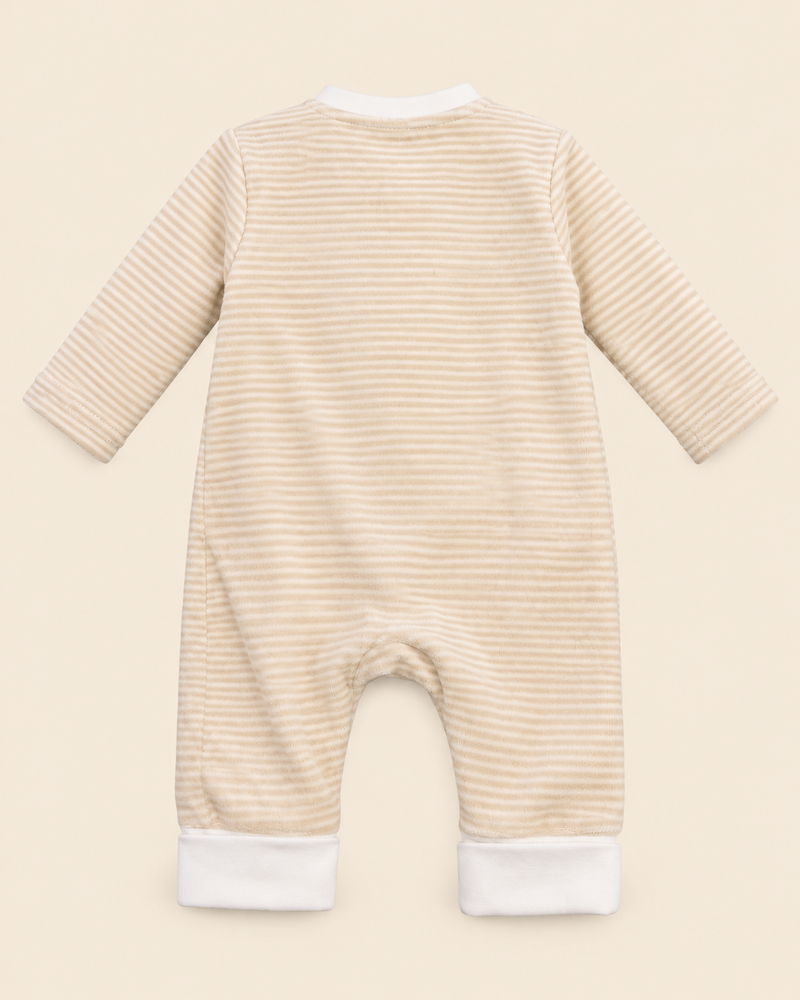Tutina a righe con orsetto - immagine 7