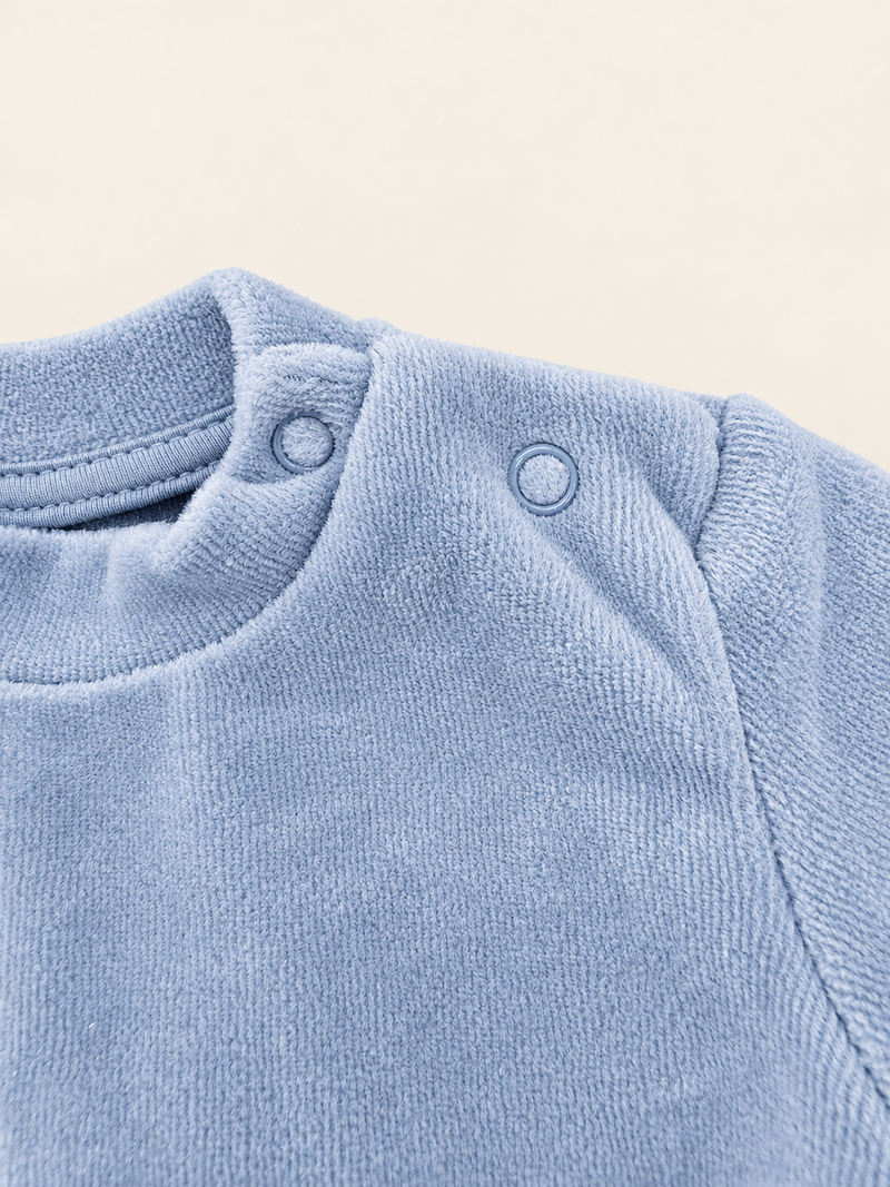 Completo maglia e salopette con dinosauri - immagine 6