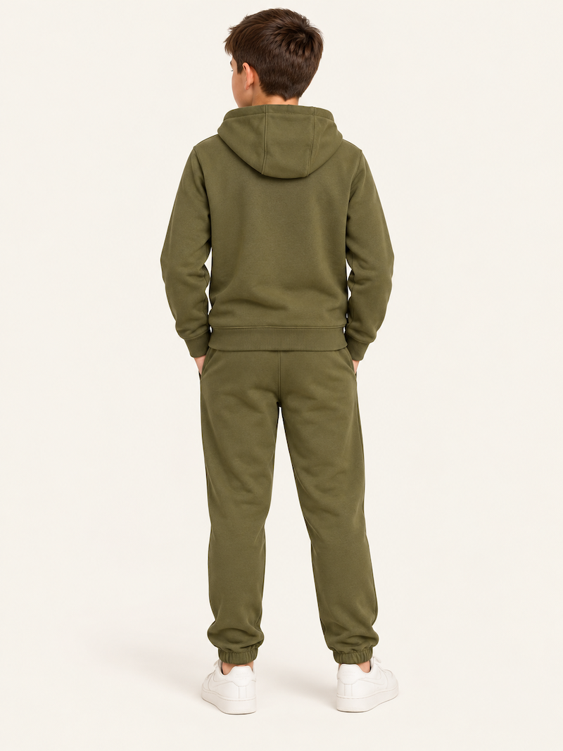 Completo felpa con cappuccio e pantalone - immagine 8